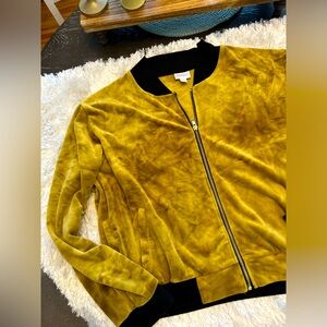 LuLaRoe gorgeous XL Elegant line, super soft, velvety velour bomber jacket
